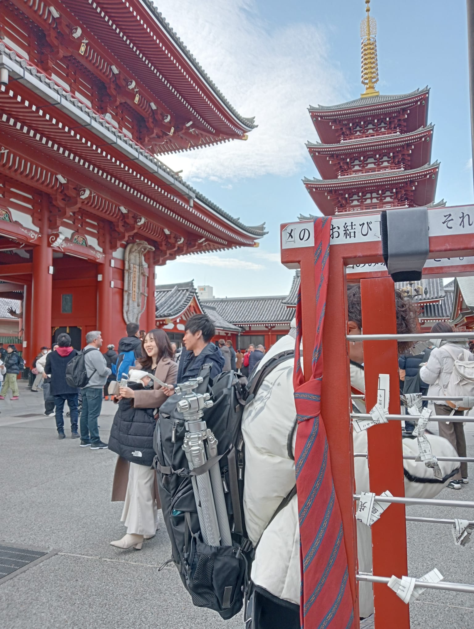 Esta sí, corbata en Japón